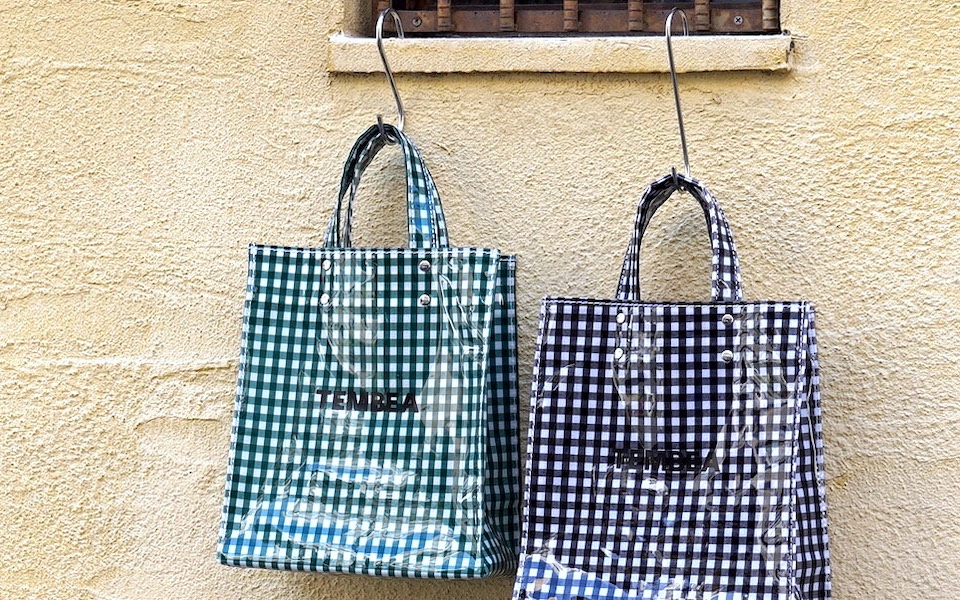 TEMBEA テンベア PAPER TOTE ＜S＞ スモールギンガム 商品詳細｜LEQUEL
