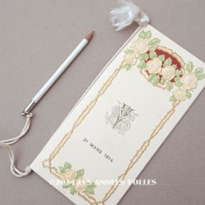 CARNET DE BAL - 舞踏会の手帳 - - LES ANNEES FOLLES