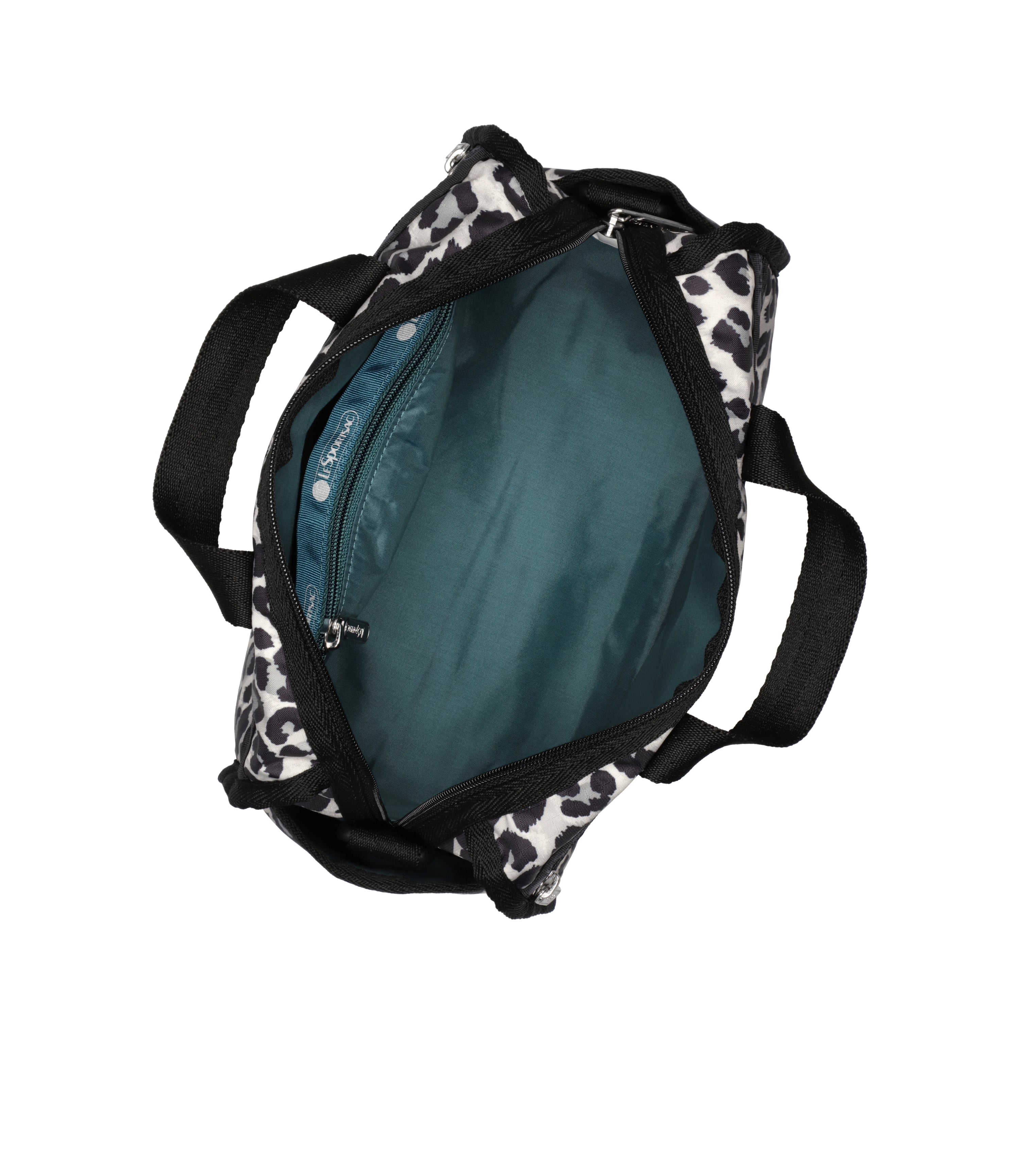 Mini Duffel Crossbody - Neutral Leopard print – LeSportsac