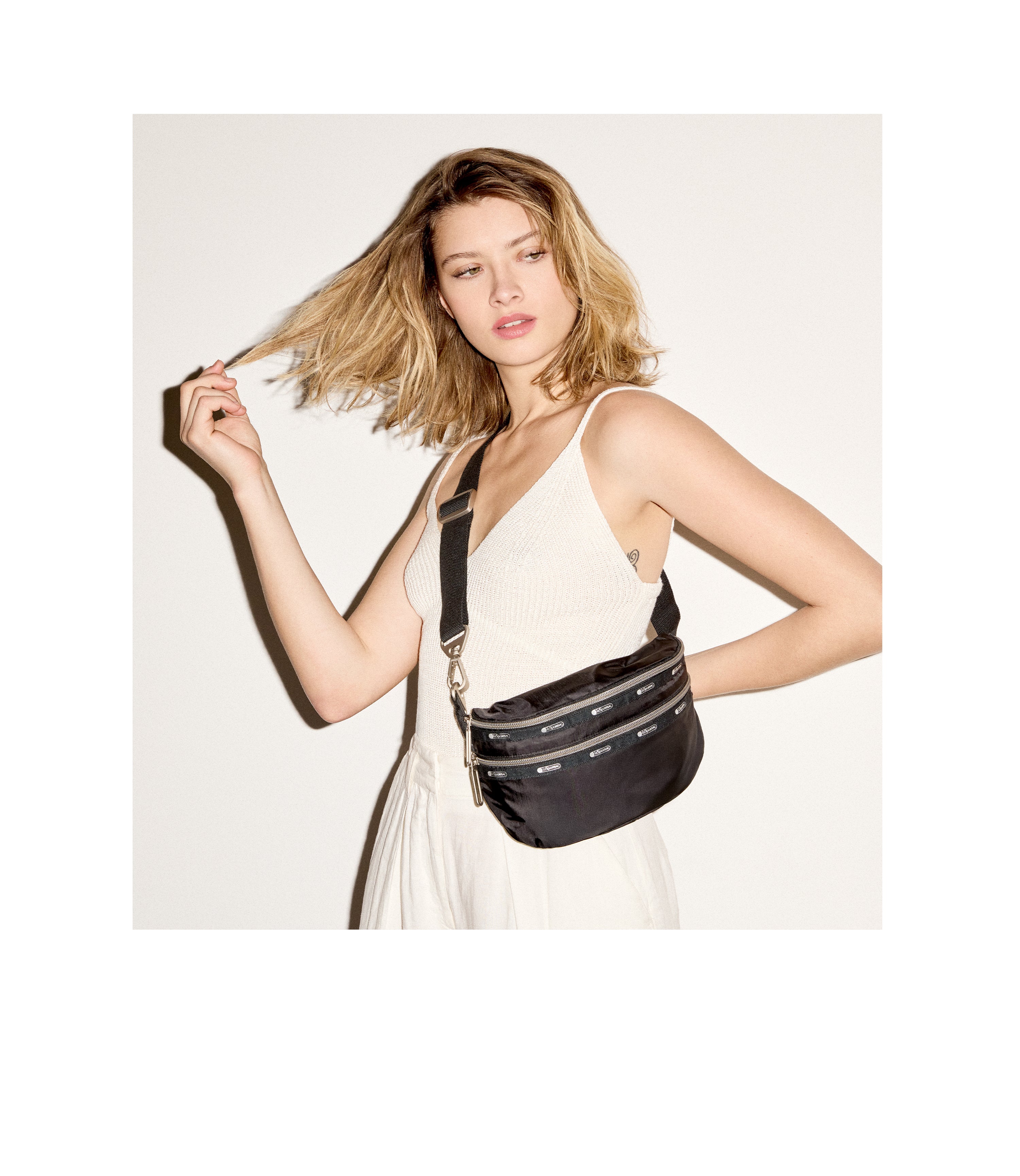 Black C Essential Belt Bag | LeSportsac
