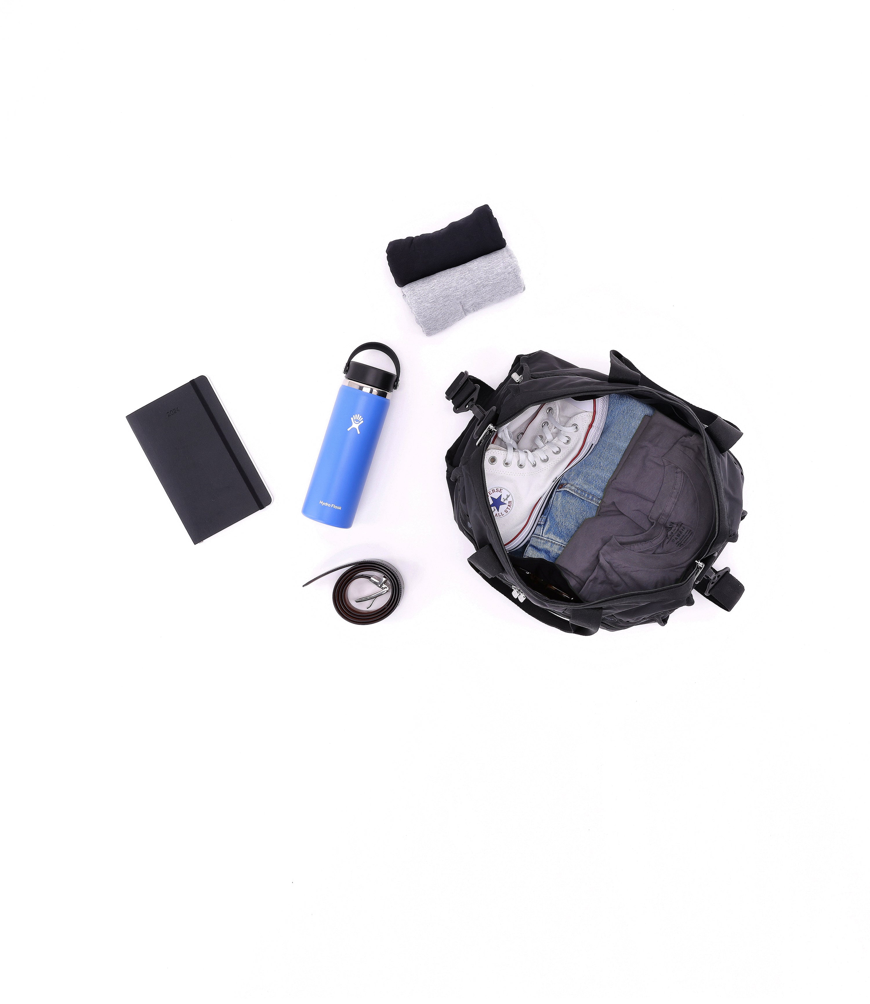 Black Deluxe Medium Weekender Bag | LeSportsac