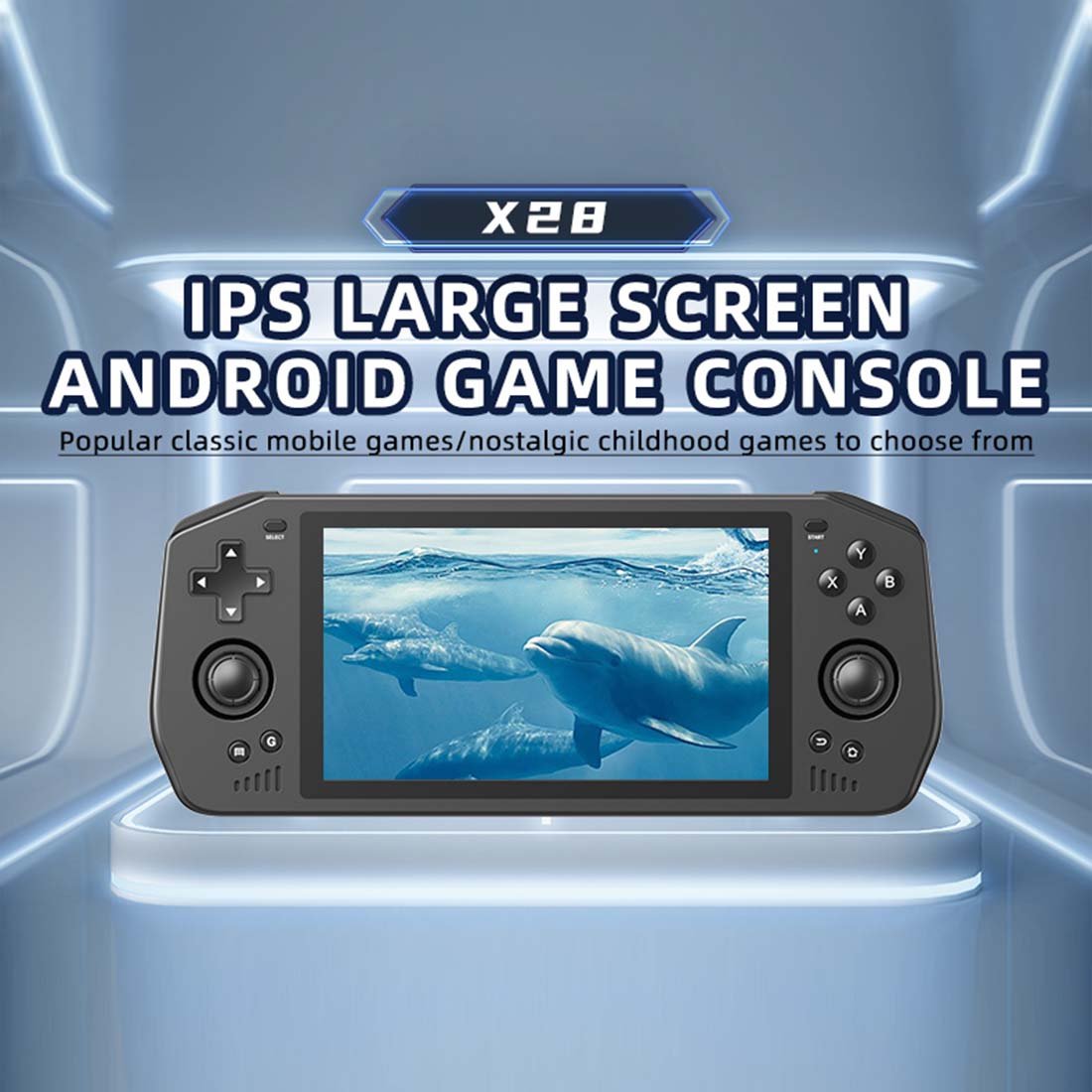 Powkiddy X28 Retro Arcade Handheld Game Console-LITNXT – litnxt