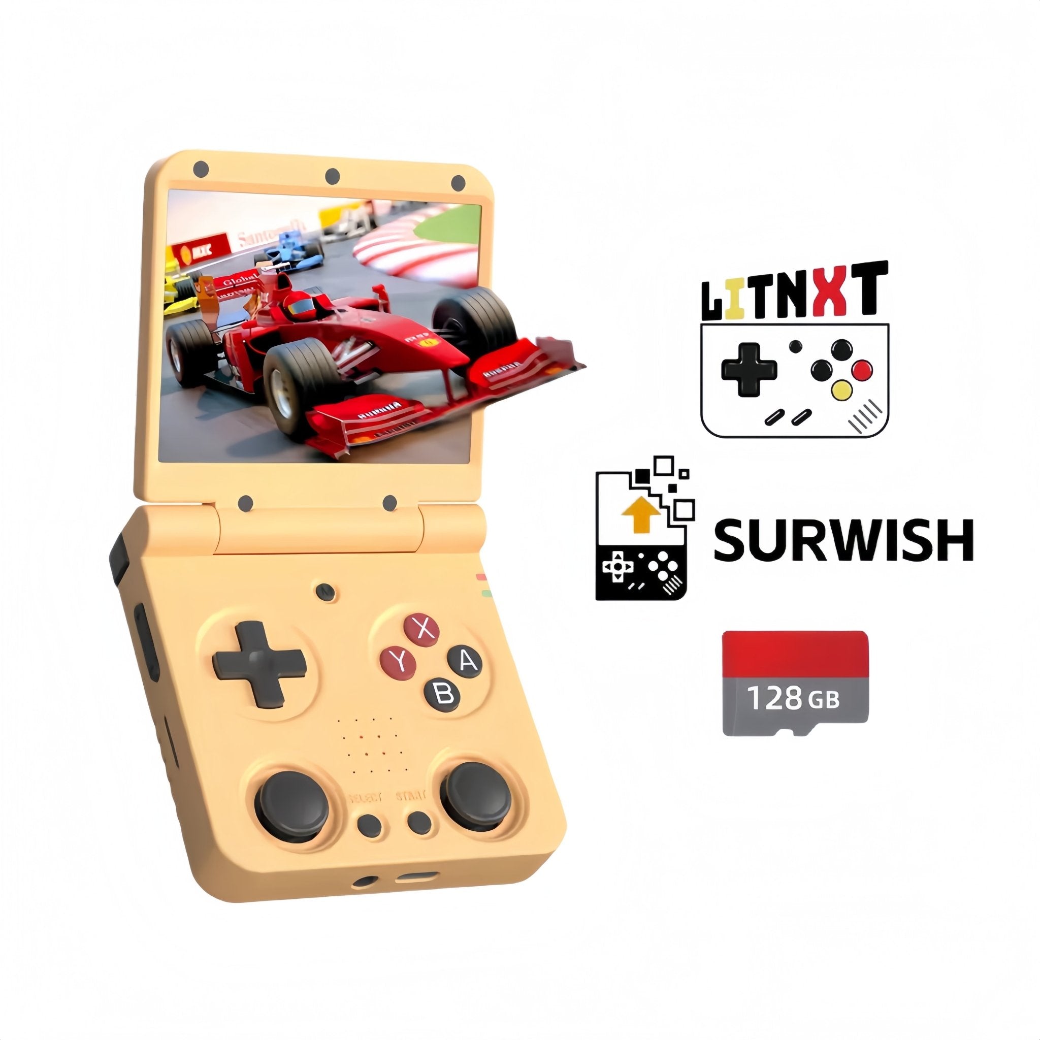 Miyoo Flip V2 Surwish OS Retro Handheld Game Console-LITNXT – litnxt