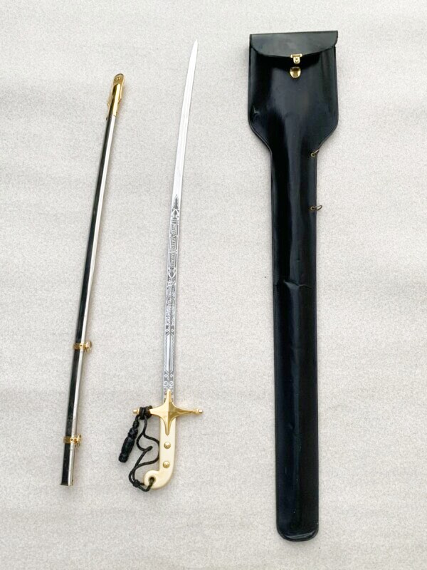 米海兵隊実物 UNITED STATES MARINES 式典用 サーベル USMC 士官用