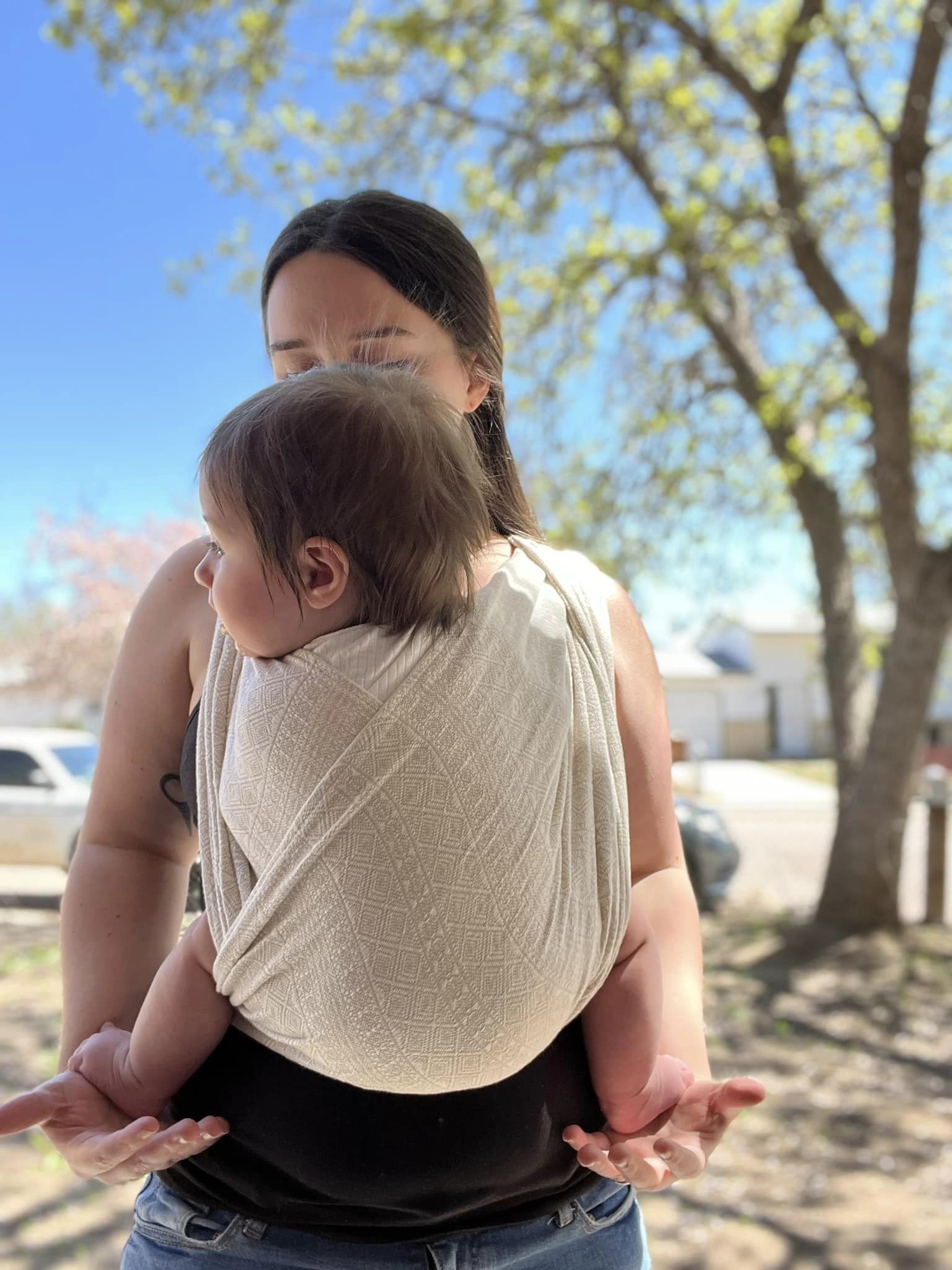 Prima Natural Woven Wrap by Didymos - Little Zen One