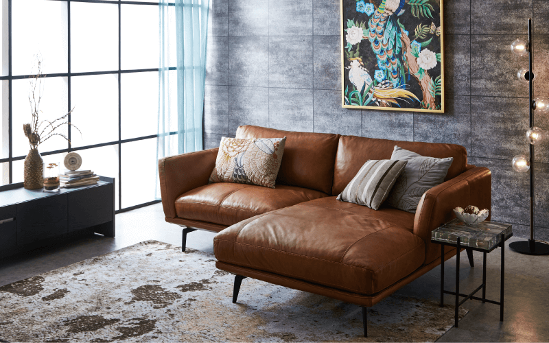 LEATHER SOFA SERIESの通販