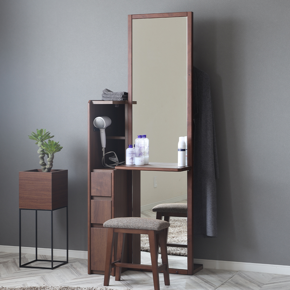 コンパクト ドレッサー（WN色） - ドレッサーの通販 ｜リビングハウス