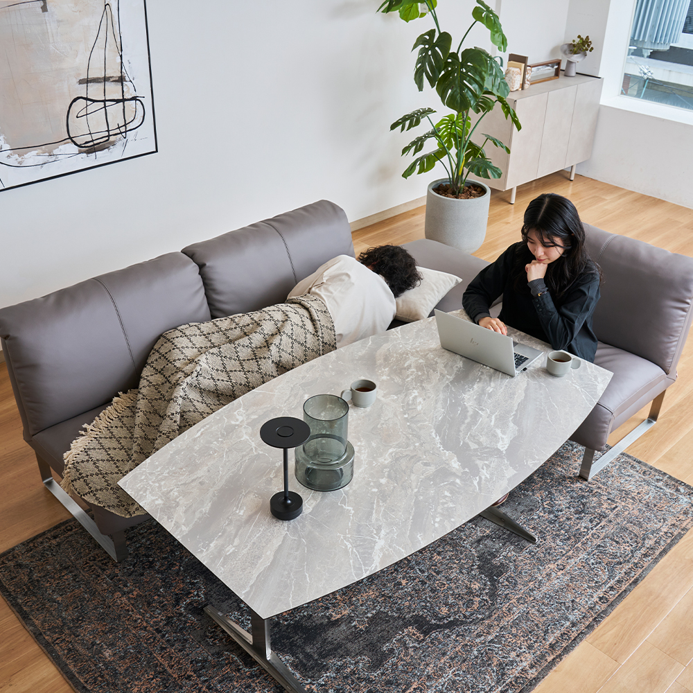 Baryon（バリオン）オットマン（スレートグレー）* - オットマンの通販