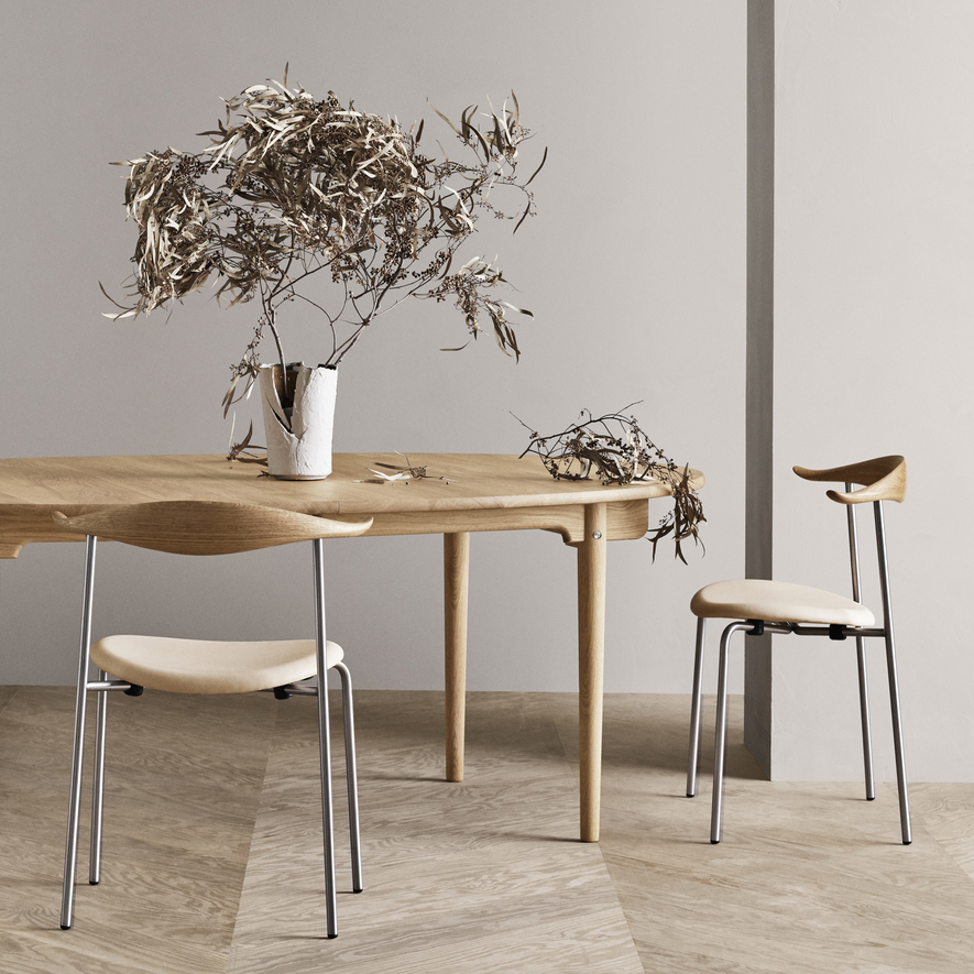 CARL HANSEN & SON（カールハンセン&サン）CH88P チェア ステンレス脚
