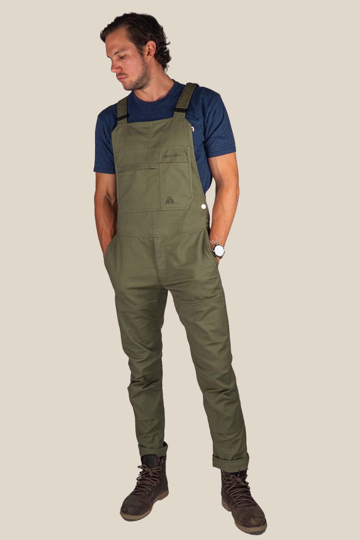 Flex Canvas Overalls