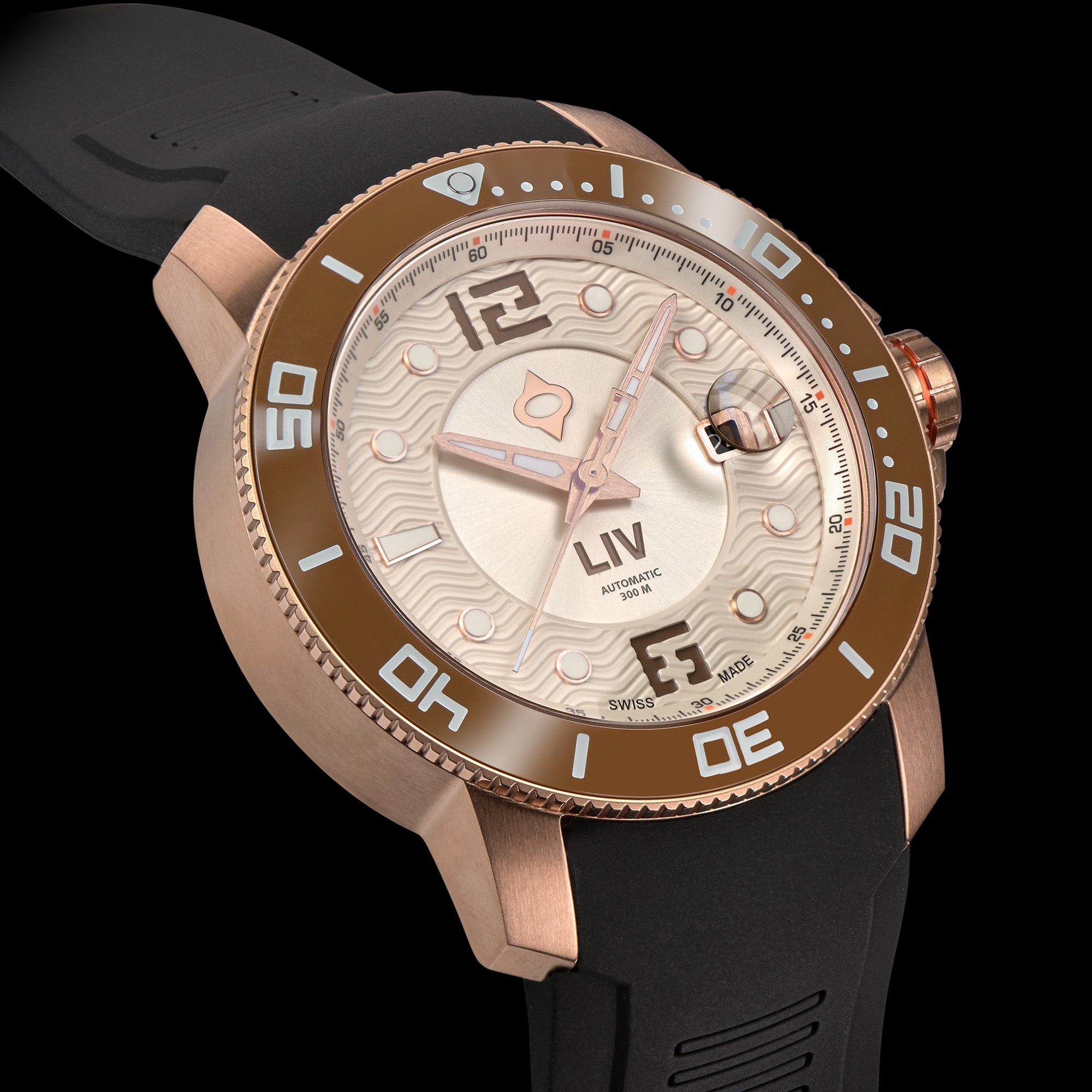 NEW! Bavarian Rose Fusion GX-Diver's 44mm – LIV Swiss Watches