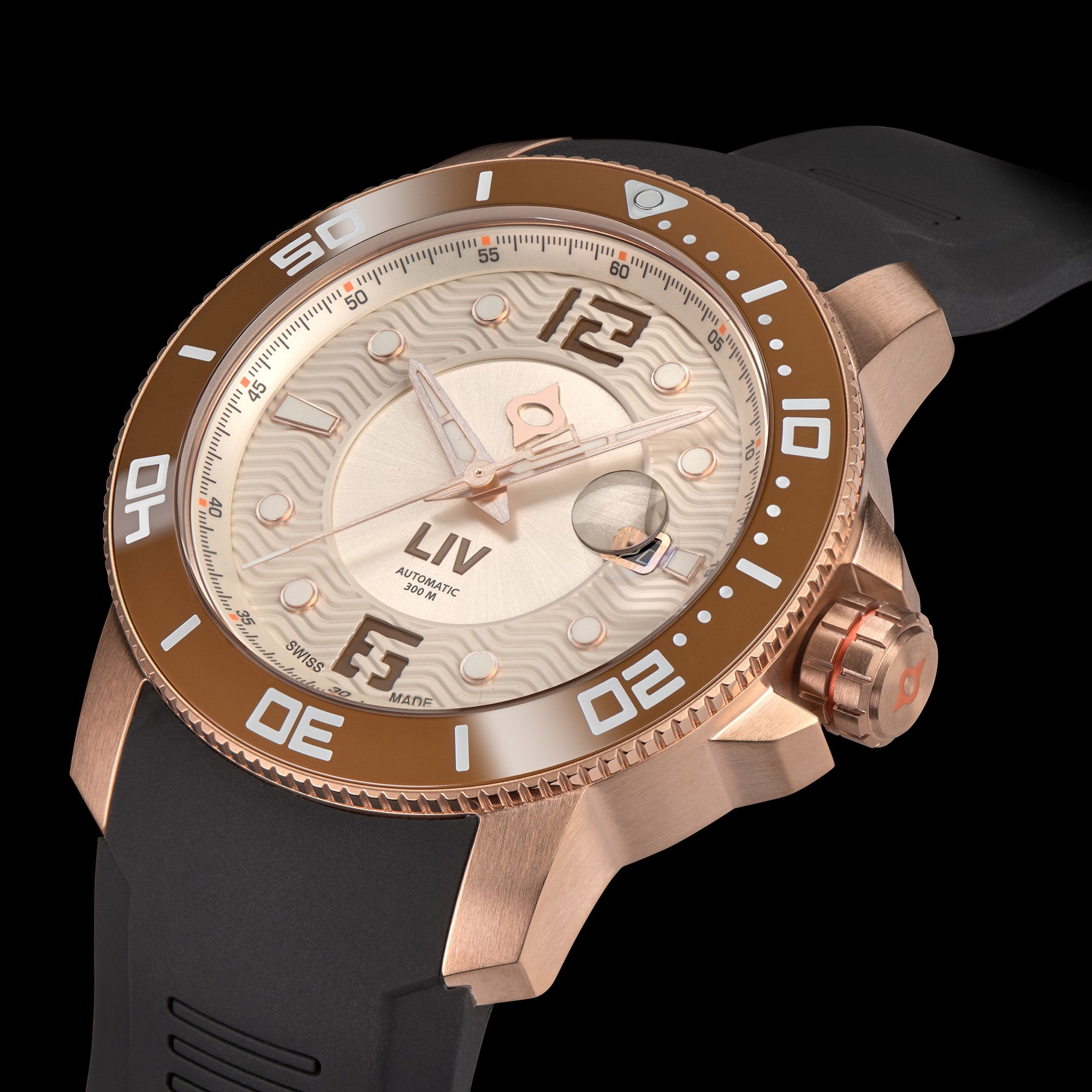 NEW! Bavarian Rose Fusion GX-Diver's 44mm – LIV Swiss Watches