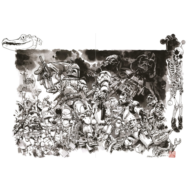 キム・ジョンギ Kim Jung-Gi 2007スケッチコレクション 画集 2007