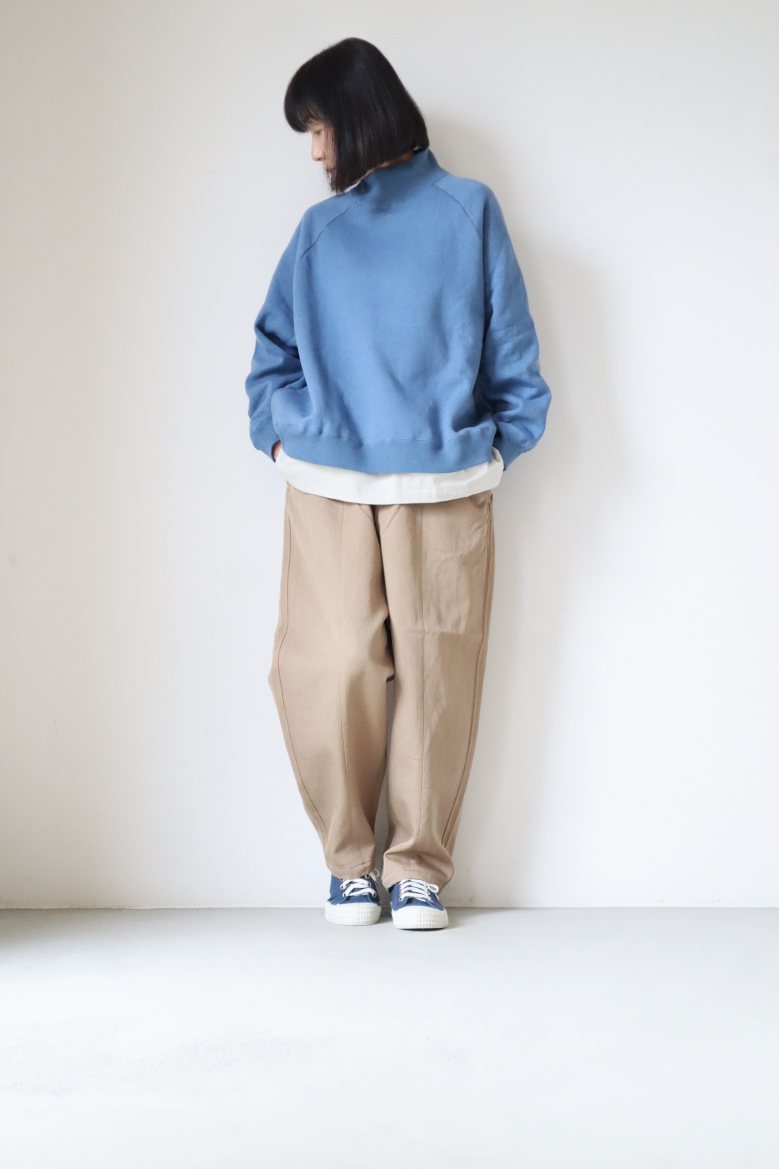maillot正規取扱店 マイヨ公式通販 maillot/soft warm sweat big crew
