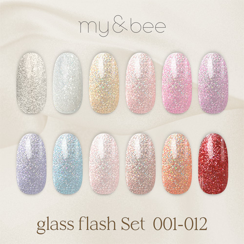 my&bee | グロスフラッシュセット 001～012 | ライフビューティー