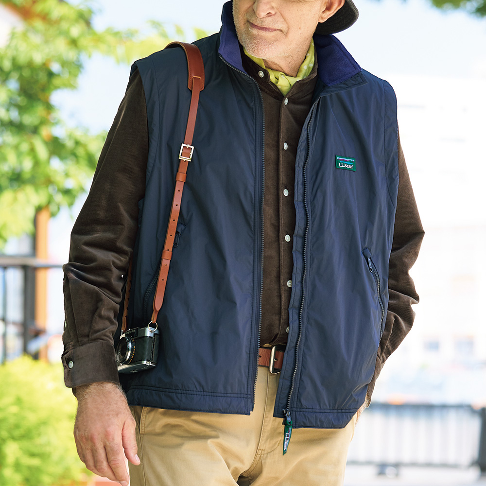 L.L.ビーン フリースライニングベスト | ライトアップオンラインストア