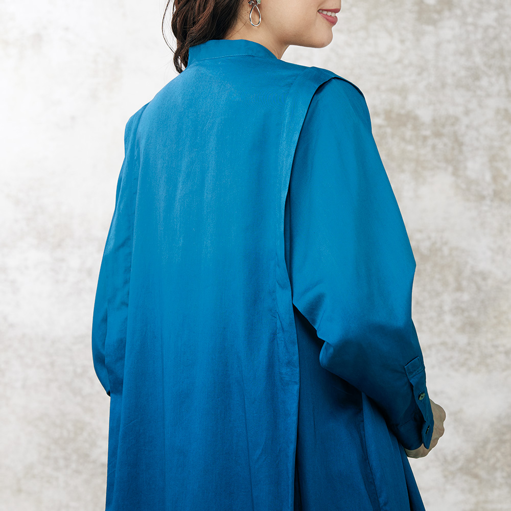 壺草苑 天然藍染・ワンピース | ライトアップオンラインストア