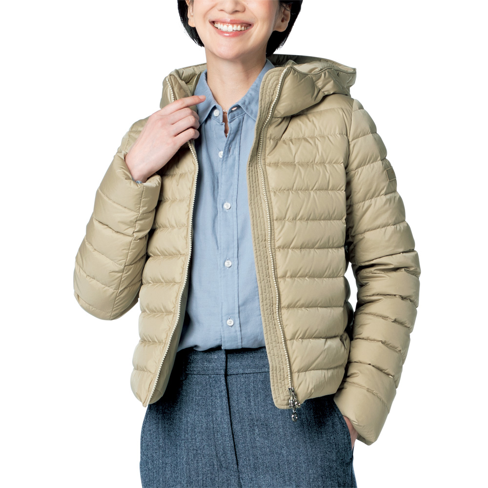 タトラス フード付きダウンジャケット | ライトアップオンラインストア