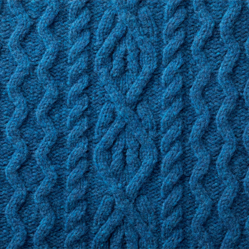 ラグログ カシミヤ混・アランモチーフセーター | ライトアップ