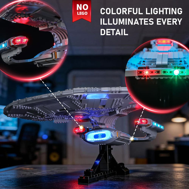 Light Kit for LEGO Star Trek: U.S.S. Enterprise NCC-1701-D 10356