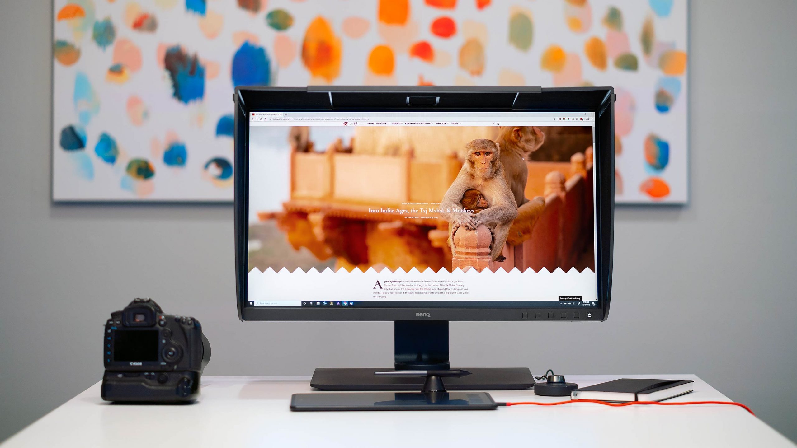 Review: BenQ SW270C AdobeRGB Photography Monitor - Light And Matter