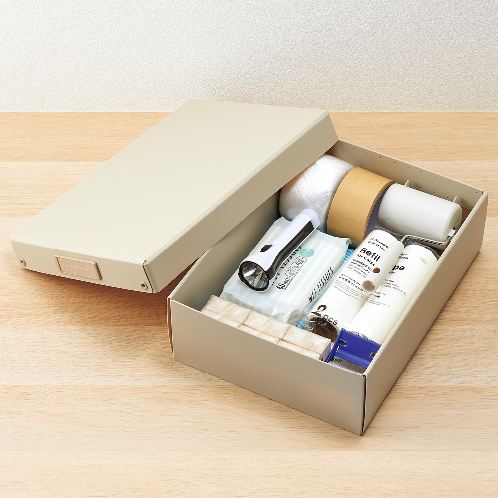 Roomy 折りたたみボックス 浅型 - 株式会社リヒトラブ