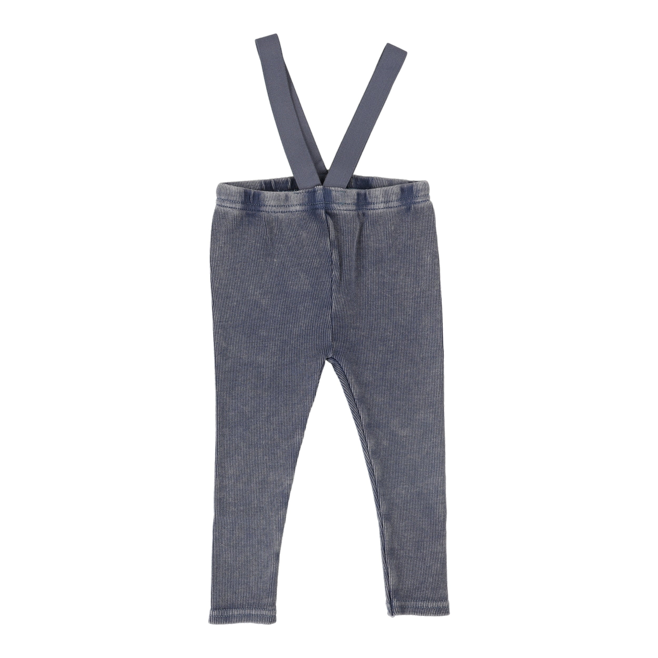 Suspender Leggings - Black Wash – Lil Legs Baby