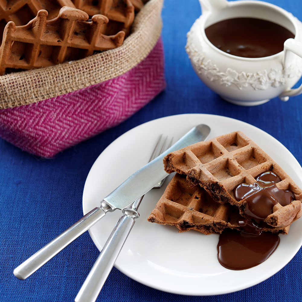 チョコレート ワッフル - リンツのチョコレートレシピ