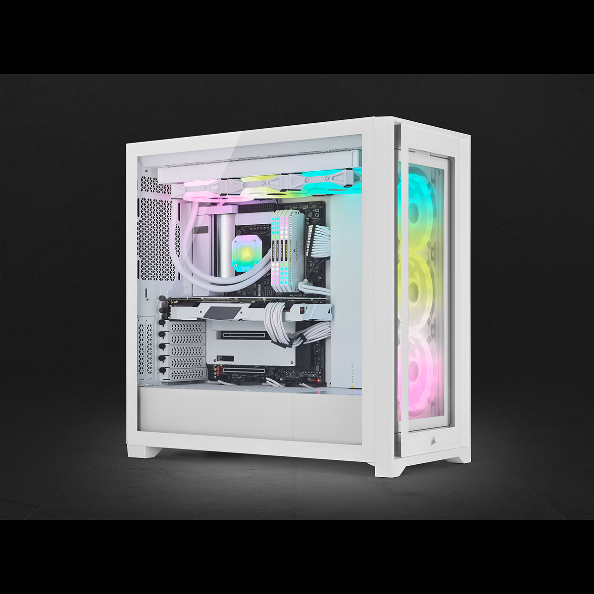 CORSAIR iCUE 5000X RGB QL Edition ジャンク品 CORSAIR iCUE 5000X
