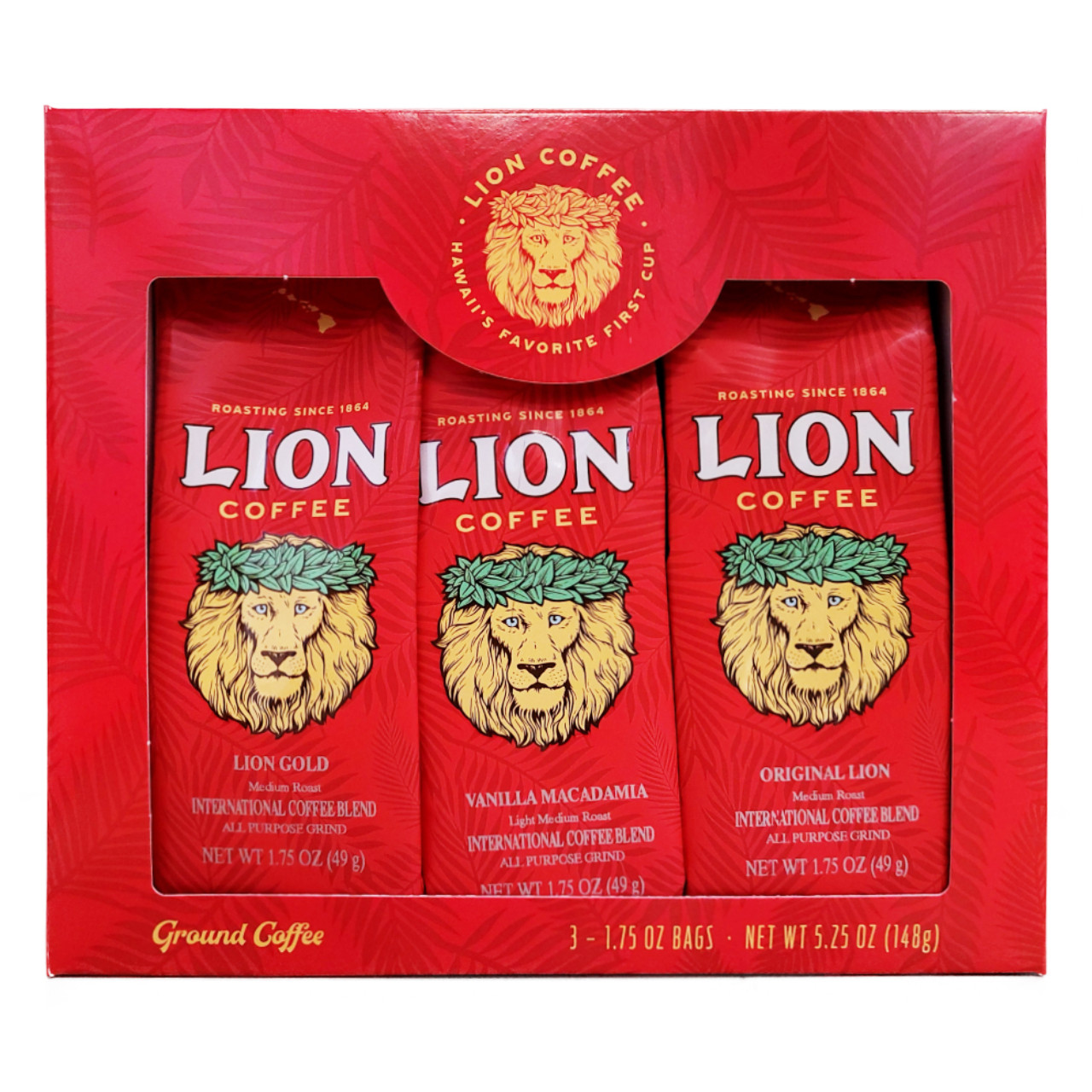 Lion Single Pot Coffee Gift Pack - Lion Coffee