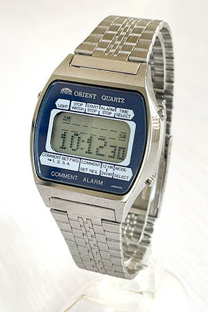 Orient Comment Alarm watch 751103-41 | Liquid Crystal