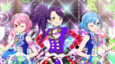 プリパラ』より、シオン・ドロシー・レオナのチーム「DressingPafé」が