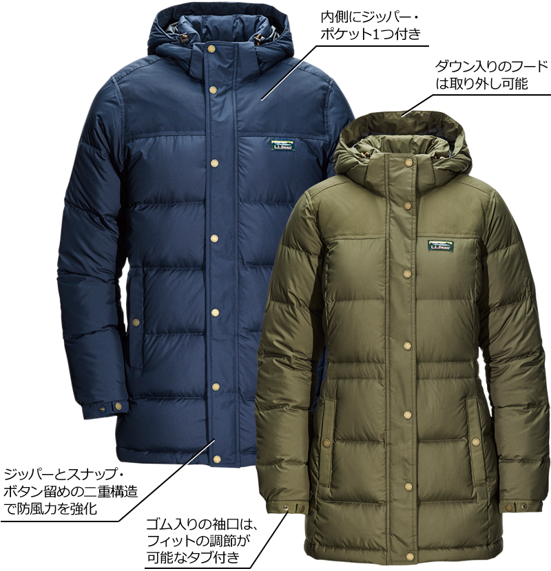 DESIGNED FOR A REASON：L.L.Beanが選んだダウンテック™ダウン。｜L.L.