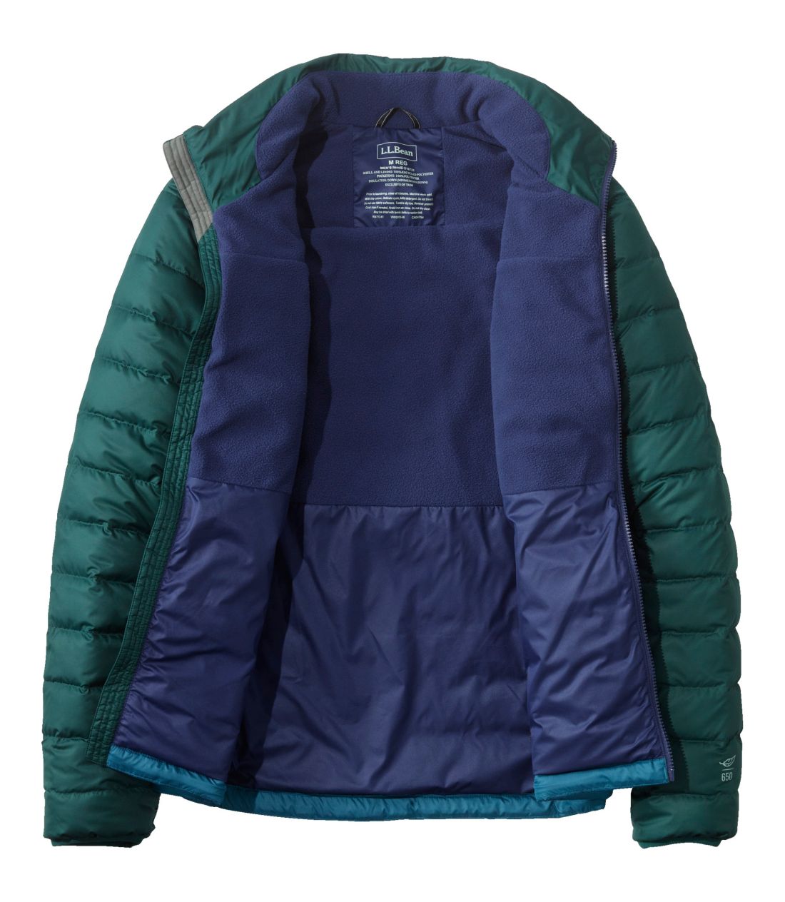 メンズ ビーンズ・ダウン・ジャケット、カラーブロック 通販｜L.L.Bean