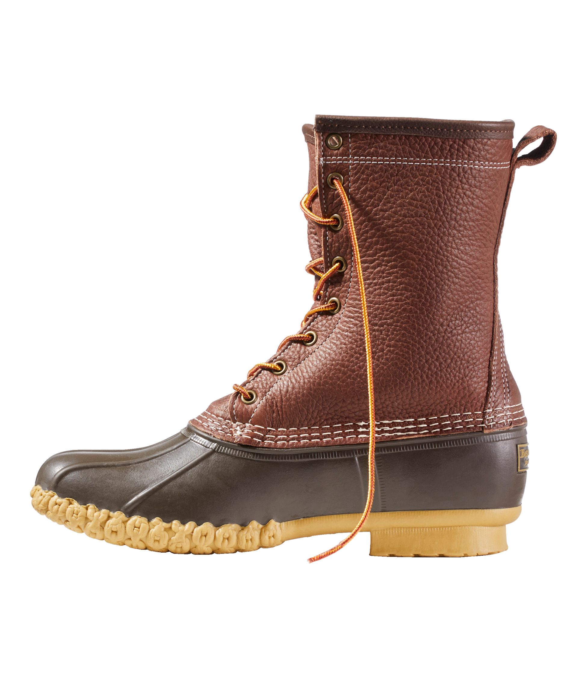 メンズ ビーン・ブーツ、10インチ シアリングラインド