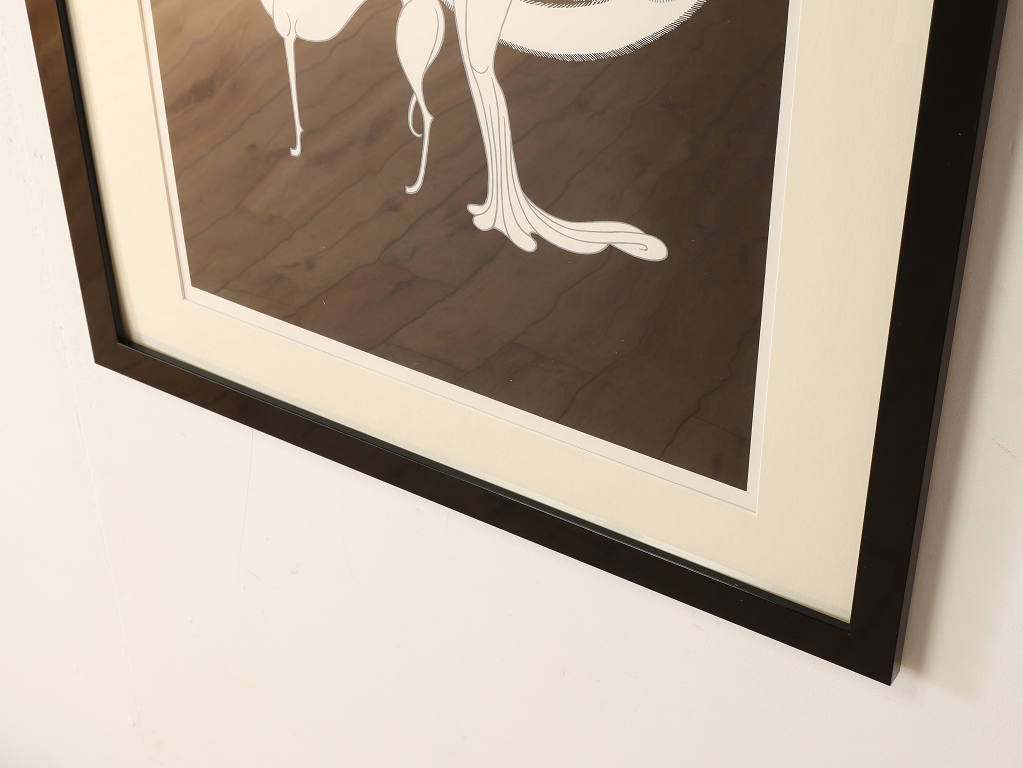 エルテ Ebony and White ポスター | ロイズ・アンティークス