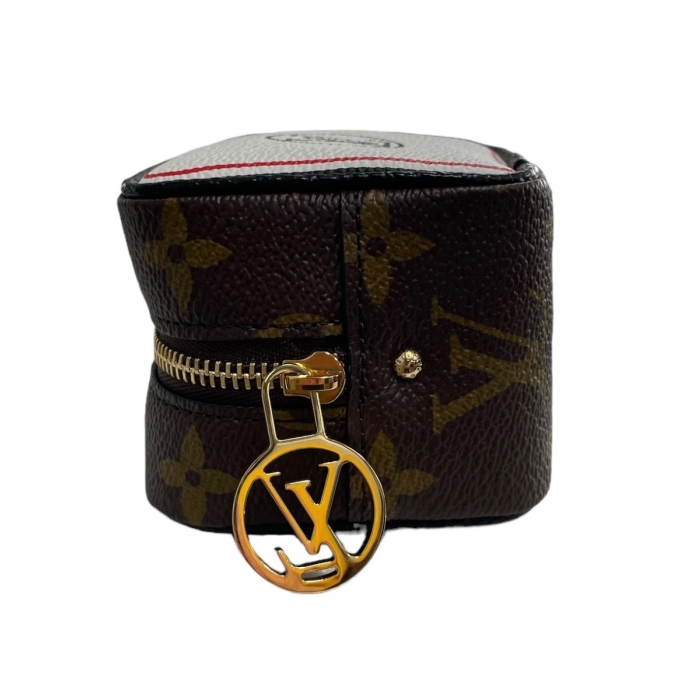 Louis Vuitton Monogram Game On Cube Coin Purse Keychain