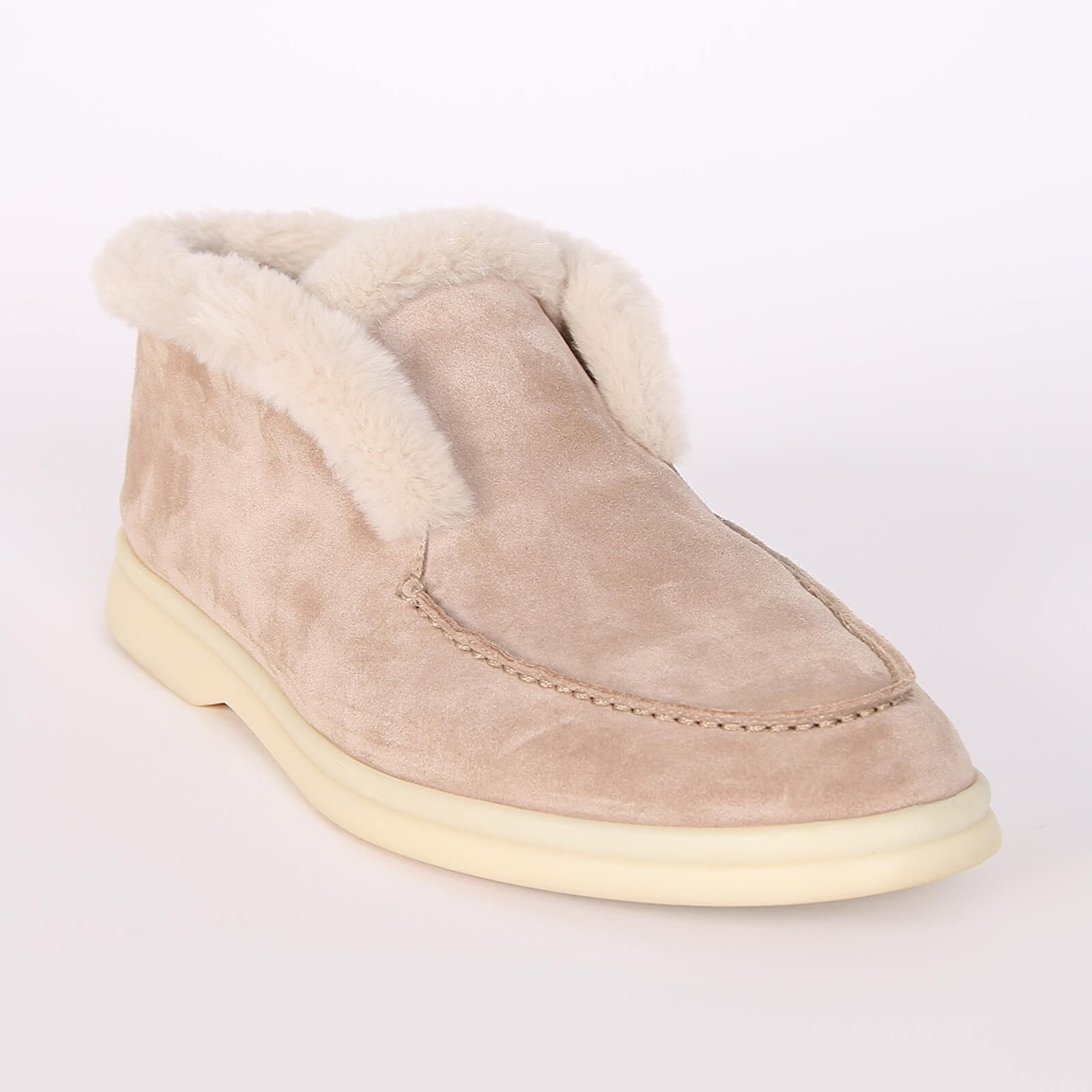 Loro Piana - Loro Piana - Open Walk Suede Chukka Boots Cashew