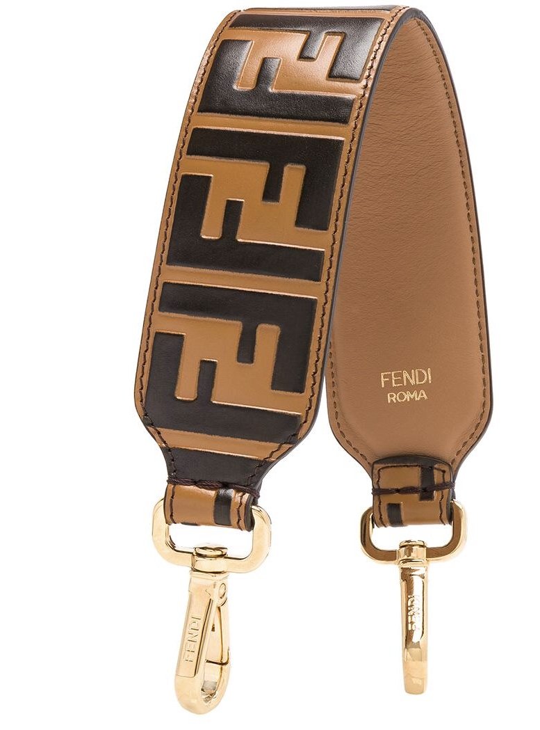 Fendi Double FF Logo Straps | Authentic Designer Fashion Clothing