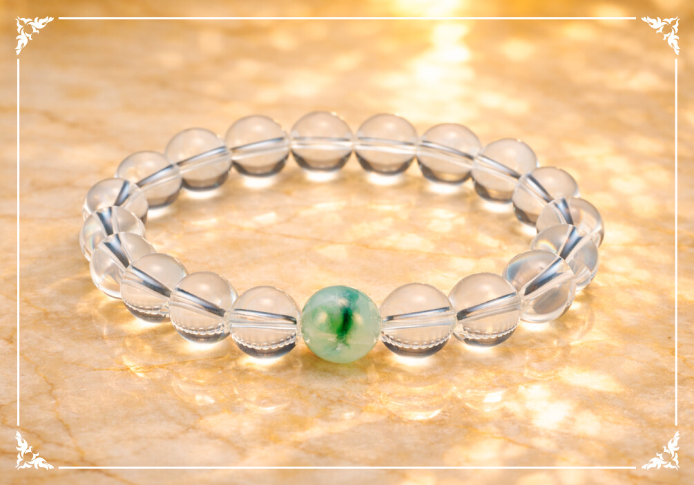 金運を呼ぶ糸魚川翡翠ブレス | ラッキーショップ