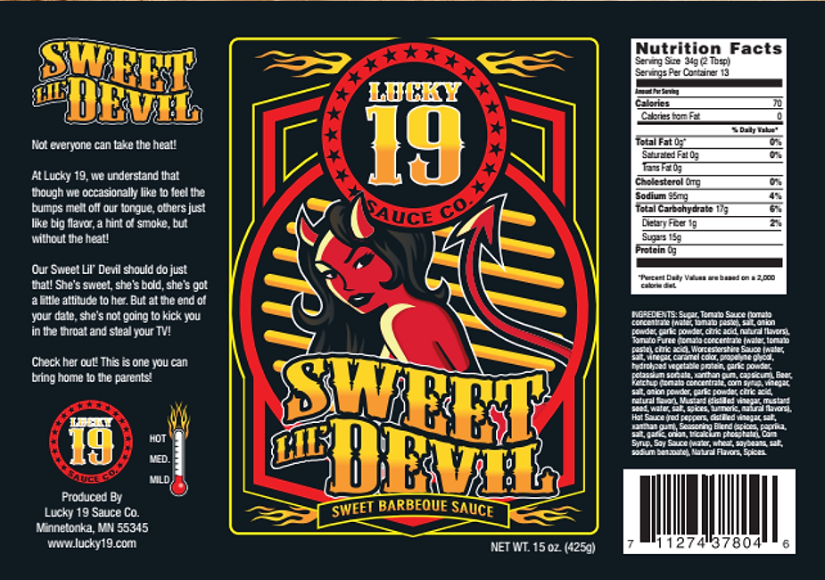 Sweet Lil' Devil – Lucky19SauceCo