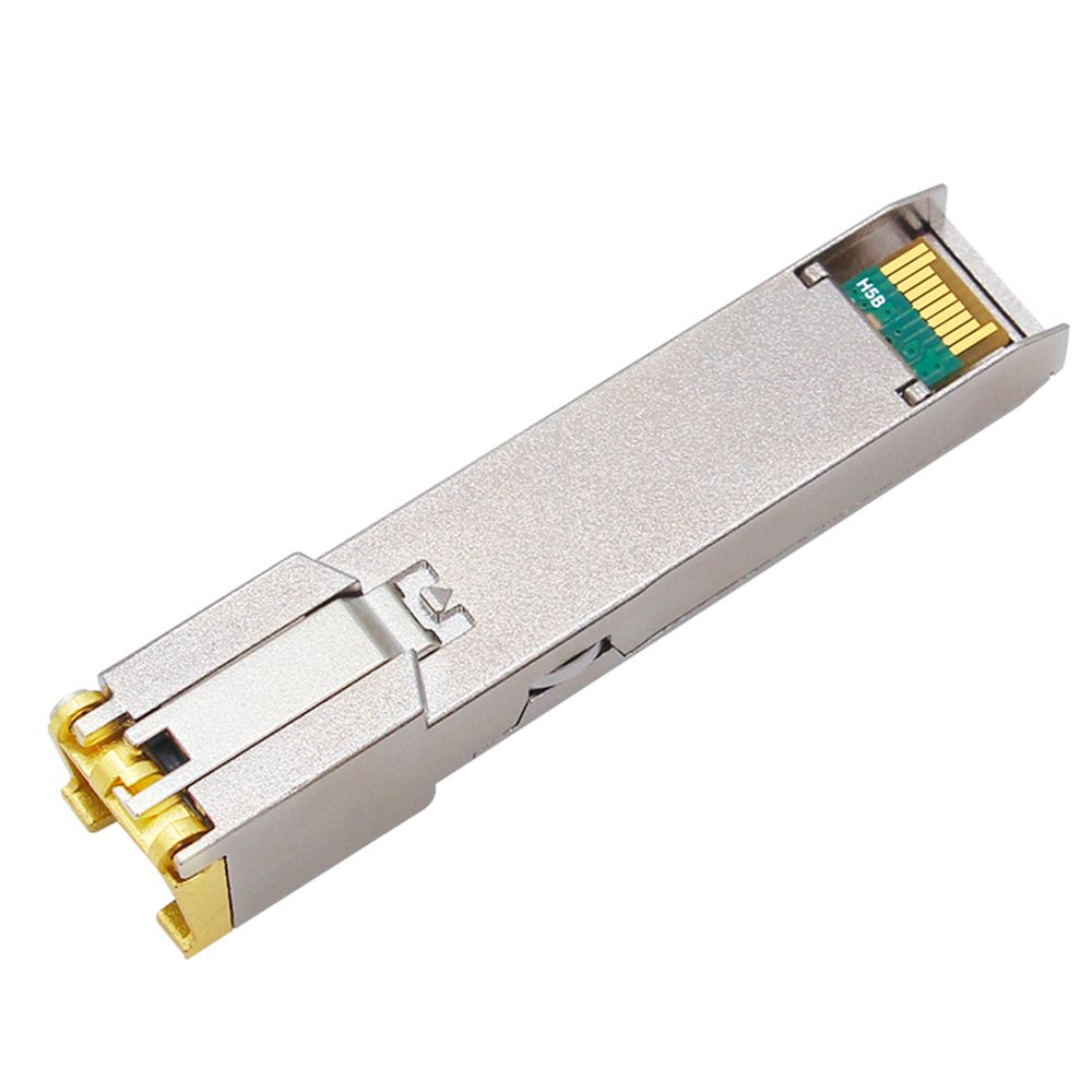 RJ45 銅モジュール 30m/80m/100m、sfp モジュールへの 10GBase-T SFP+