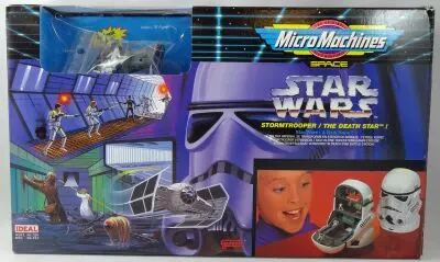 Star Wars - Galoob Micro Machines - Stormtrooper / The Death Star