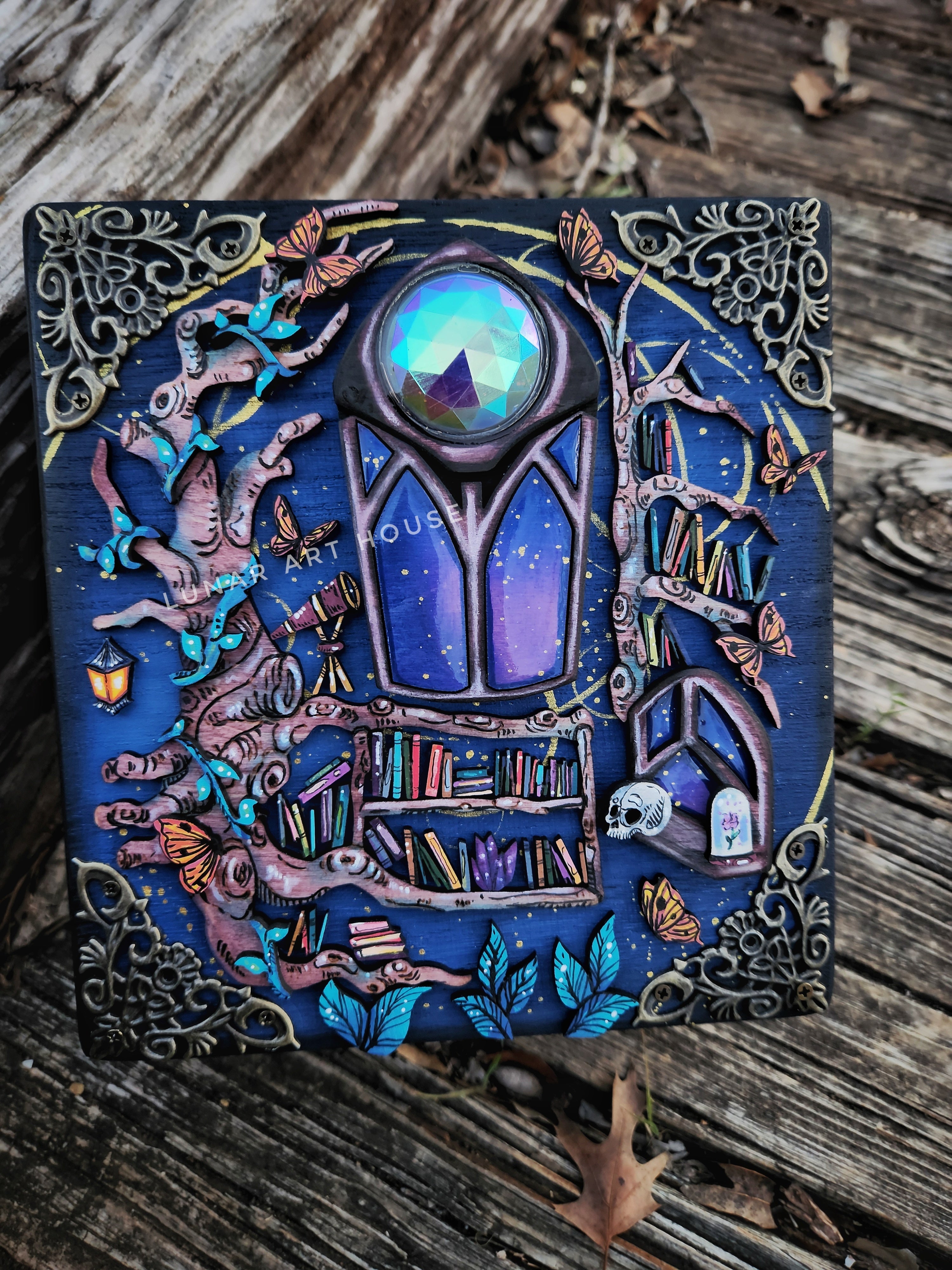 Fairy Library Hidden Key Box™ – Lunar Art House