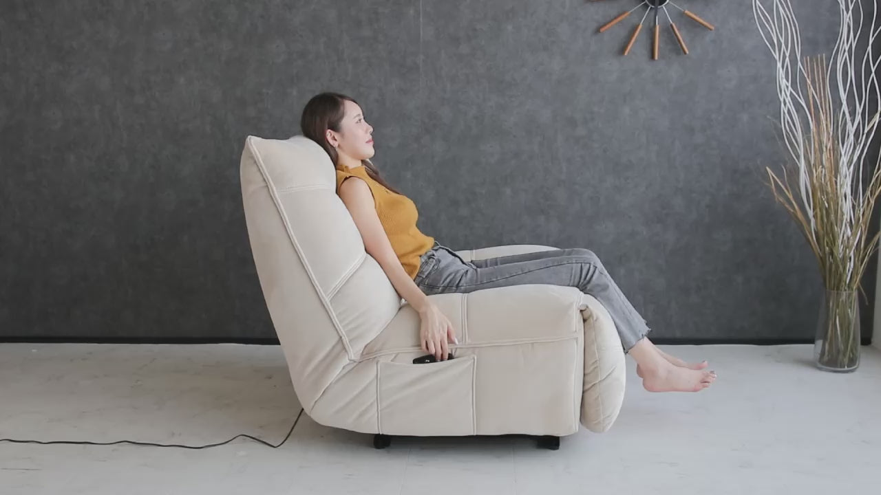 展示品 アシュレイ リクライニングチェア 1人掛けソファ 1P パーソナル