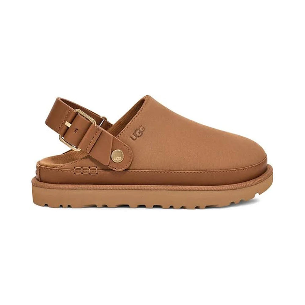 UGG GOLDENSTAR VILLA CLOG CHESTNUT - WOMENS - Lamey Wellehan Shoes