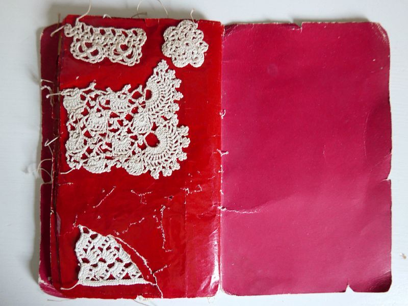 フランスアンティーク 1900年代 クロッシェレース見本帳