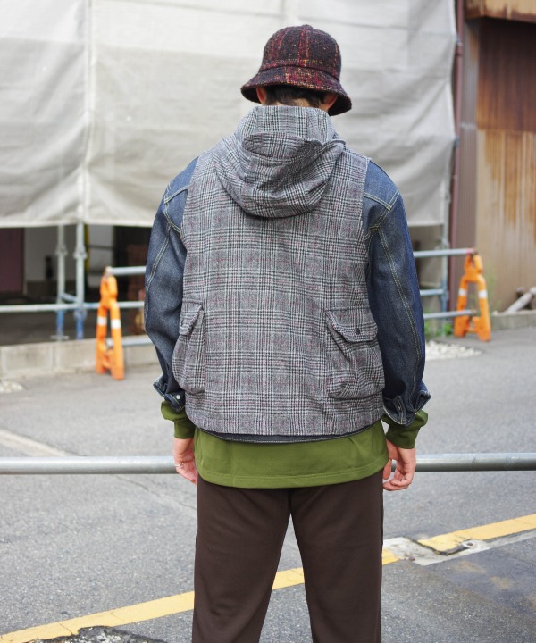 Engineered Garments/エンジニアド ガーメンツ Field Vest - Wool Glen