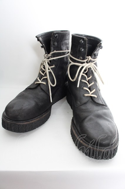 Moonage Devilment(清春) ブーツ.nil admirari コラボレザーレース