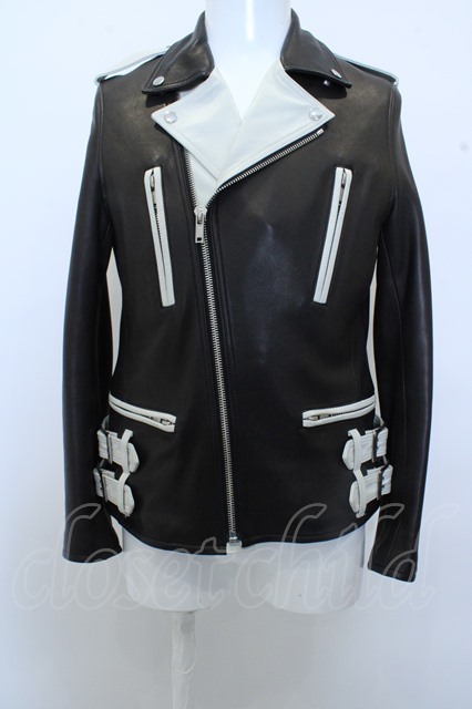 Moonage Devilment(清春) ジャケット.コンビレザーダブルライダース